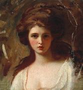 George Romney Lady Hamilton as Circe oil painting artist